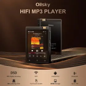 M308 Oilsky Hi-fi Mp3 Player Bluetooth Wifi Dsd Lossless Audio 80gb Expandable To 1tb