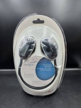 Omnitech 20265 2gb Sport Mp3 Headset 2010 New In Package Factory Sealed