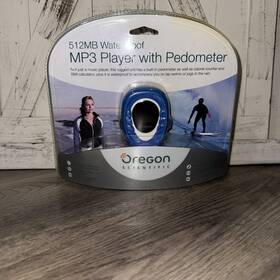 Oregon Scientific 734811315557 Mp121 Blue 512 Mb Digital Media Player