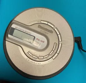 Sl-ct582v Panasonic Portable Mp3/cd Player Am/fm Radio Tested Working
