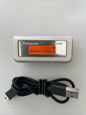 Sv-mp010 Panasonic Sv-mv010 Portable Mp3 Audio Player