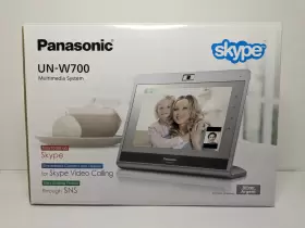 Un-w700 Panasonic Multimedia System With Skype Zoom Meeting Screen And Camera