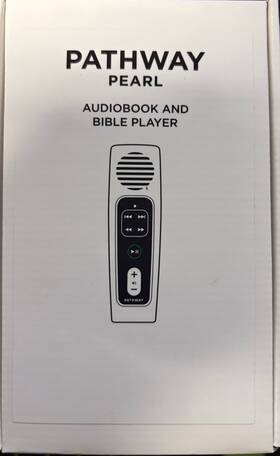 Pathway 850020749140 Compact Battery-powered Audio Message Player Esv Nkj Niv Nasb Kjv Csb