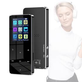 Peogohs Mp3-01 144gb Mp3 Player Rechargeable Portable Multi-function Music For Hd E