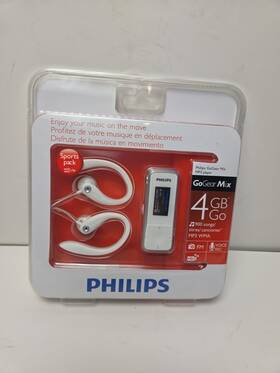 Philips 609585169197 Gogear Mix Sports Pack 4gb Mp3 Player New
