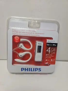 Philips 609585169197 Gogear Mix Sports Pack 4gb Mp3 Player New