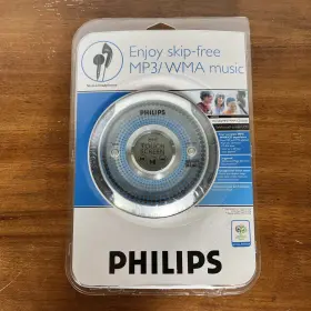 Philips Exp2561/17 Phillips Portable Touchscreen Mp3 Wma Music Cd Player Brand New
