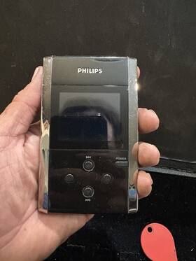 Philips Hdd120 Gogear Hdd120/17 Recording Audio Jukebox Mp3 Player Black