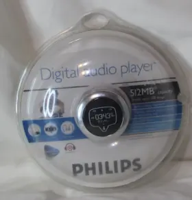 Psa232 Philips Digital Audio Player 512mb Psa232/17 Mp3 Sealed New Red