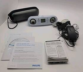 Philips Pss110/17 - Pss110/37 Gogear Shoq Box White 256mb Mp3 Personal Sound System