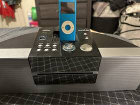 Philips Rf-2400 Ipod And Station With Clock Radio Cd Player Alarm By Phillips