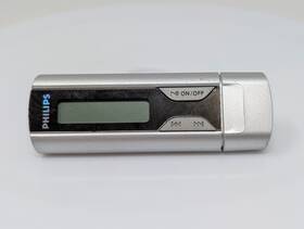 Philips Sa1100 Vtg Gogear Sa1100/37 Silver 512 Mb Digital Media Player Recorder Tested