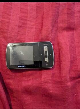 Philips Sa1ara Black 8gb Digital Media Player Not Tested No Power Supply