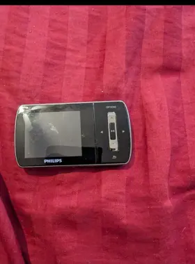 Sa1ara Philips Black 8gb Digital Media Player Not Tested No Power Supply