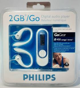 Philips Sa2628 2gb/go Digital Audio Player New