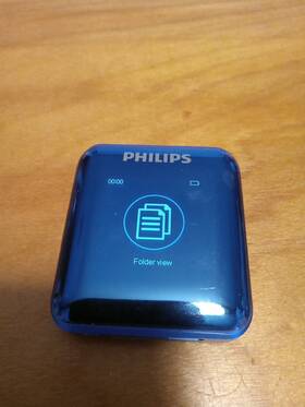 Philips Sa2816 Mini Mp3 Bluetooth Digital Media Player W 128gb Micro Sdhc Card