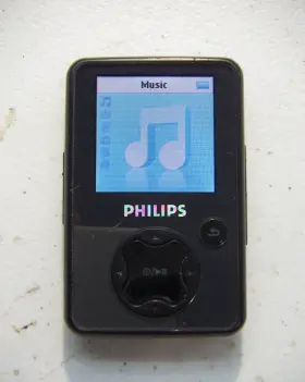 Sa3085 Philips Gogear 8gb Digital Media Mp3 Player Black. Works Great