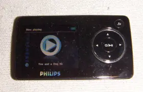 Sa3285 Philips Gogear 8gb Digital Media Mp3 Player Black. Works Great