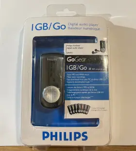 Sa4111 Philips Sa4010/37 New Sealed Digital Audio Player 1gb/go E-40