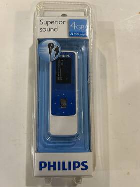 Philips Sam3mxx04bw Phillips Mp3 Player 4gb Nos