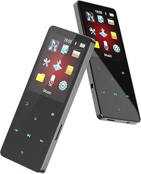 Pinhui 720158406119 64gb Bluetooth 5.3 Mp3 Player Hifi Sound Fm Radio Voice Recorder And More