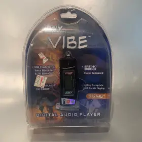 P-dafd01gu11-rf Pny New Vibe 512mb Digital Audio Player Mp3 Wma Drm And Adpcm Voice Recorder Fm