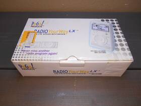 Pogo Prym4lx Products Radio Your Way Lx White Am/fm Recorder Portable Mp3 Player