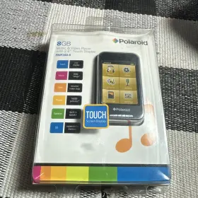 280-8 Polaroid 8 Gb Music And Video Player Pmp New