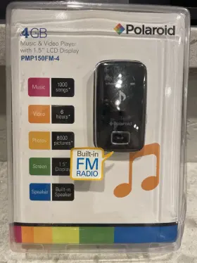 Polaroid 680079715045 4gb Music And Video Player 1.5 Inch Lcd Display