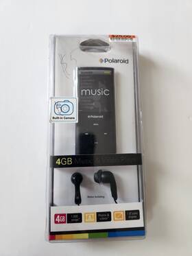 Polaroid Pmc185c-4 Nos 4gb Music And Video Player Pmp185c-4 Color Screen Built-in Speaker