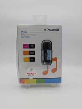 Polaroid Pmp100bk-2 Mp3 Music Player/ Voice Recorder 2gb 1000 Songs