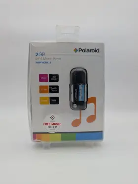 Pmp100bk-2 Polaroid Mp3 Music Player/ Voice Recorder 2gb 1000 Songs