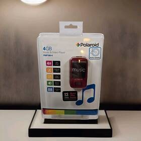 Polaroid Pmp180-4rd Nip Music And Video Player Pmp180-4 Color Screen Portable 4gb Electronics