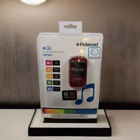 Pmp180-4rd Polaroid Nip Music And Video Player Pmp180-4 Color Screen Portable 4gb Electronics