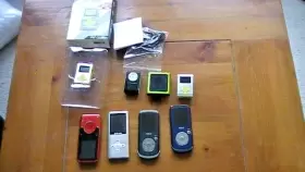 M4208gr-b Rca Lot Of 8 Random Mp3 Players Coby Eclipse Craig Will Not Power Up