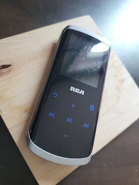 Rca M4508r-d Mp3 Player Black X6302 Untested