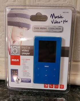 Rca M6408bl New Sealed 8 Gb Mp3 Video Player 2011