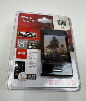 Rca M7208 8 Gb Video Music Mp3 Player With Touch Screen Display New Sealed
