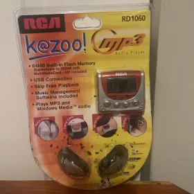 Rd1060 Rca Kazoo Mp3 Audio Music Player 64mb Expandable 2001 Brand New Nip