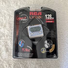 Rca Rd1071 New Sealed Lyra 128mb Pocket Digital Mp3 Player. 2003