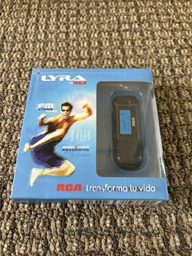 Rca Rd2021 Lyra By Mp3 Player Fm Stereo Tuner Radio Voice Recording