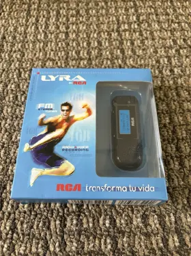 Rd2021 Rca Lyra By Mp3 Player Fm Stereo Tuner Radio Voice Recording