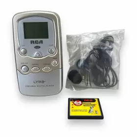 Rd2201a Rca Lyra Personal Mp3 Digital Player Rd2204 64 Mb Card Headphones Bundle Works