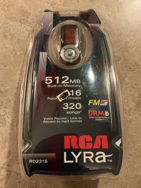 Rca Rd2315 Mp3 Music Player