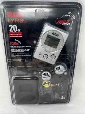 Mp3pro Rca Rd2825 Lyra Jukebox 20gb Portable Mp3 Player Digital Music Pc/mac New