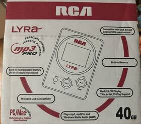 Rca Rd2840a Rd2840 Lyra Jukebox 40gb