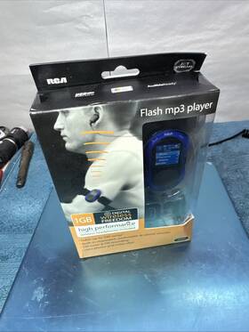 Rca S2501 Jet Stream Flash Mp3 Player 1gb Calorie Counter S2501a Nib