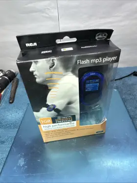 S2501a Rca S2501 Jet Stream Flash Mp3 Player 1gb Calorie Counter Nib