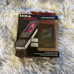 Sl5016 Rca 8gb Lyra Slider Mp3 Player With Fm Radio 2.2 Inch Color Tft Display New