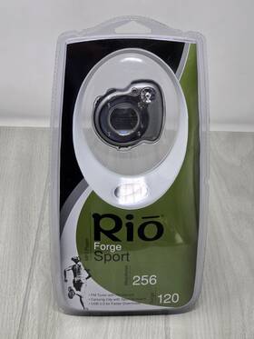 Rio 018258655811 New R O Forge Sport Mp3 Player Gray 256 Gb 120 Songs